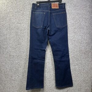 Vintage Roebucks Jeans Mens 32x30 Blue High Rise Straight Denim Sears Workwear